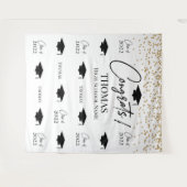 Tapiz Step and repeat Graduation Backdrop banner  タペストリー (正面(横))