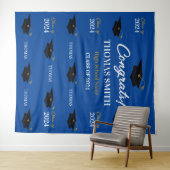 Tapiz Step and repeat Graduation Backdrop banner  タペストリー (インサイチュ(横))