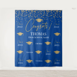 Tapiz Step and repeat Graduation Backdrop banner タペストリー