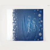 Tapiz Winter Wonderland backdrop banner photobooth タペストリー (正面(横))