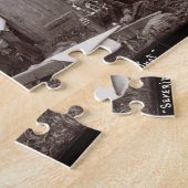 Tappaを、天然布作ります、c.1875 (セピア色の写真) ジグソーパズル (側面)