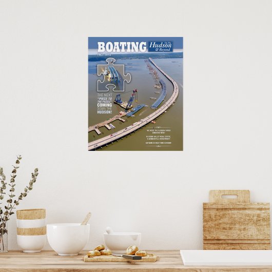 Tappen Zee Bridgeポスター ポスター (キッチン)