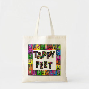 Tappyの足-タップダンスのトート トートバッグ