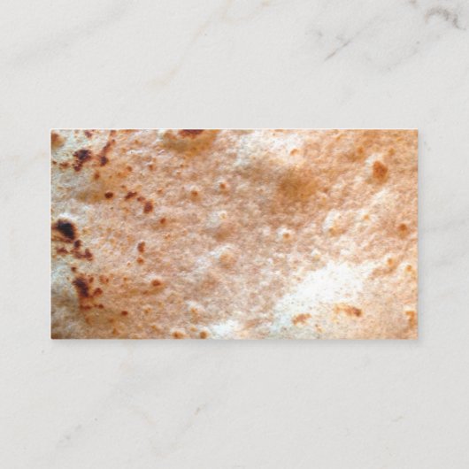 Taqueriaのトーティーヤ 名刺 (裏面)