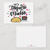 Taquero Muchoギフトエンクロージャー エンクロージャーカード (正面/裏面)