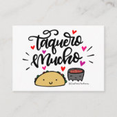 Taquero Muchoギフトエンクロージャー エンクロージャーカード (正面)