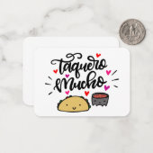 Taquero Muchoギフトエンクロージャー ノートカード (正面/裏面インサイチュ)