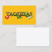 Taquizas 名刺 (正面/裏面)