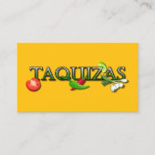 Taquizas 名刺 (正面)