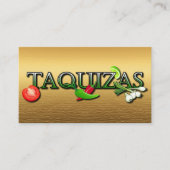 Taquizas 名刺 (正面)