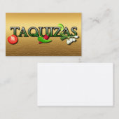 Taquizas 名刺 (正面/裏面)