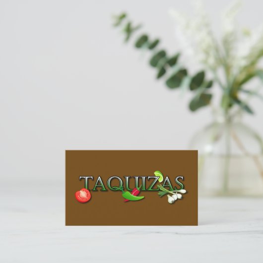 Taquizas 名刺 (スタンド正面)
