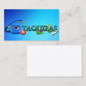 Taquizas Business Card 名刺 (正面/裏面)