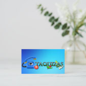 Taquizas Business Card 名刺 (スタンド正面)