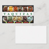 Taquizas. Business Card 名刺 (正面/裏面)