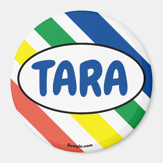TARAおもしろい大型磁石 マグネット (正面)