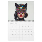 Taraladyart Latex Fashion Calendar 2026 カレンダー (2月 2026)
