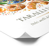 Taralli Dolci – Vintage Italian Dessert ポスター (角)