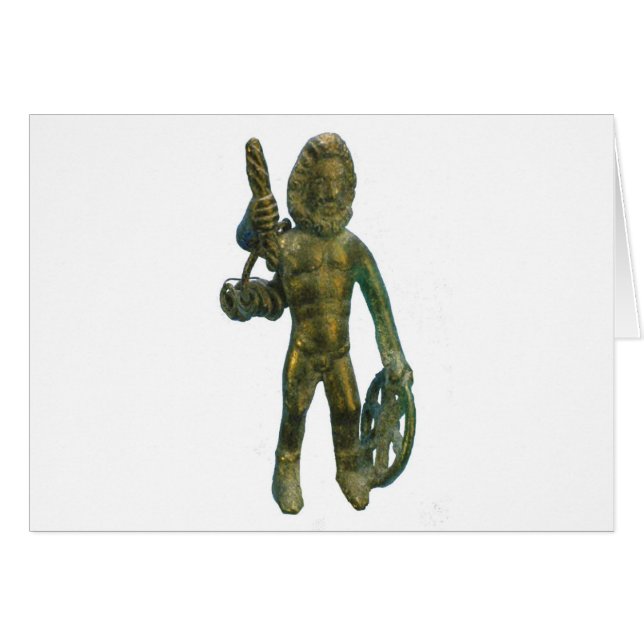 Taranis--雷のケルト族の神 (正面横)