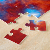 Tarantula Nebula赤外カラフル宇宙写真 ジグソーパズル (側面)