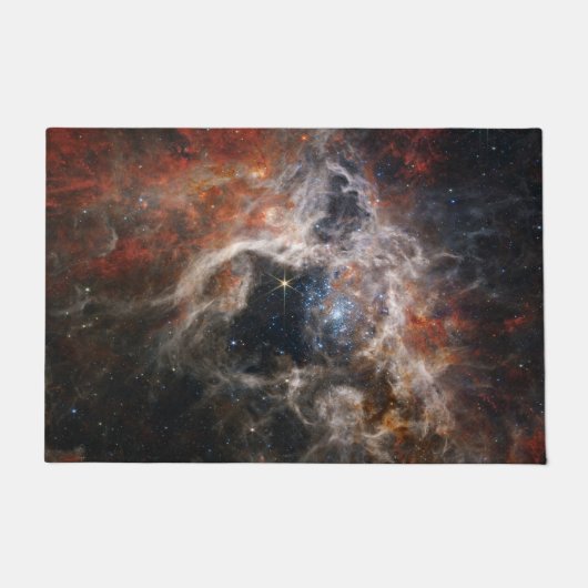 Tarantula Nebula James Webb telescope nasa stars s ドアマット (正面)