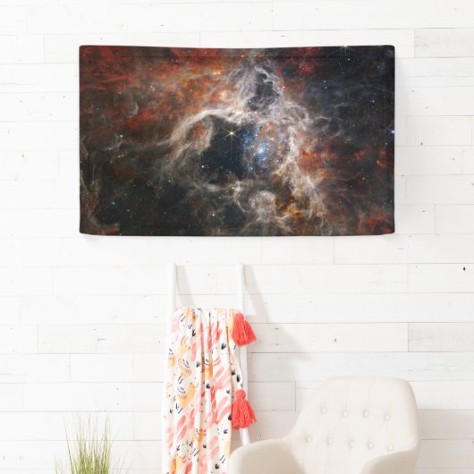 Tarantula Nebula James Webb telescope nasa stars s 横断幕 (インサイチュ)