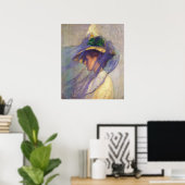 Tarbell Blue Veil CC0051ポスター ポスター (ホームオフィス)