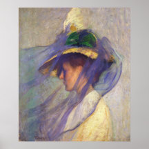 Tarbell Blue Veil CC0051ポスター