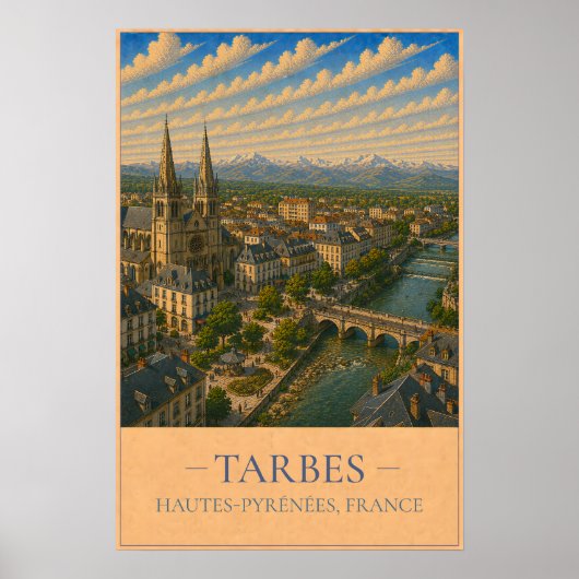 Tarbes ポスター (正面)