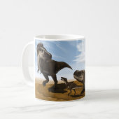 Tarbosaurusのマグ コーヒーマグカップ (正面左)