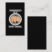 Tardigradeギフトの微生物学水くまの生物学者 名刺 (正面/裏面)