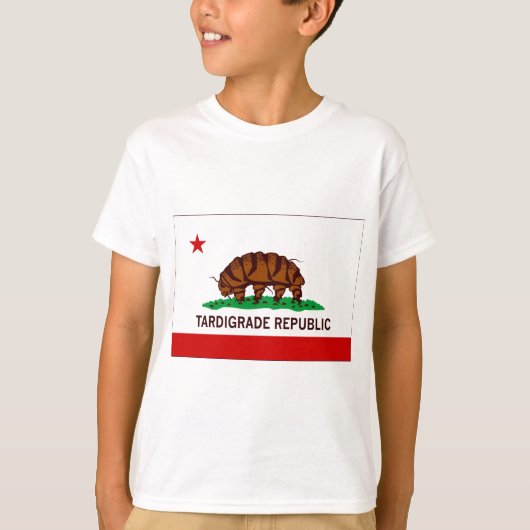 Tardigrade共和国の旗 Tシャツ (正面)