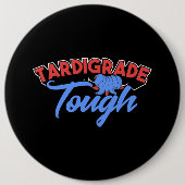 Tardigrade微生物学の水クマ科学マイクロビ 缶バッジ (正面)