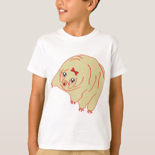 Tardigrade水くまのかわいい日本製アニメ Tシャツ