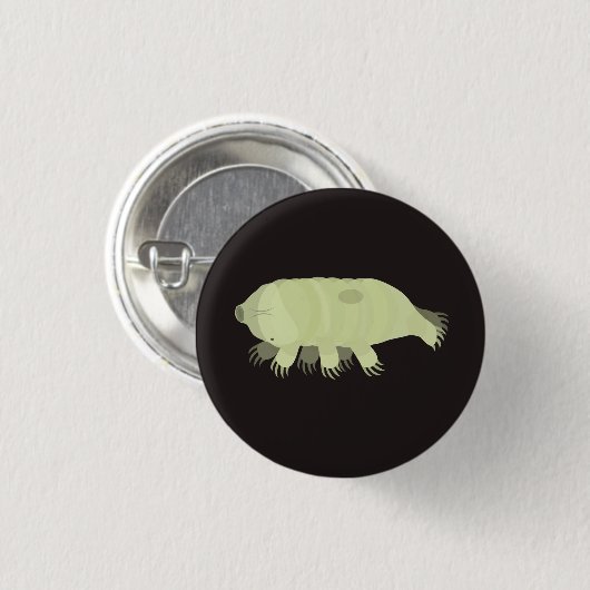 Tardigrade Pin 缶バッジ (正面&裏面)