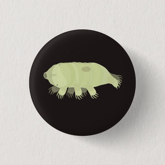 Tardigrade Pin 缶バッジ (正面)