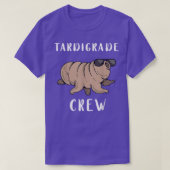 Tardigrade Science Microbiology Water Bear Team Cr Tシャツ (デザイン正面)