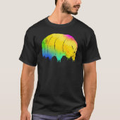 Tardigrade Water Bear Moss Piglet Micro Animal Col Tシャツ (正面)
