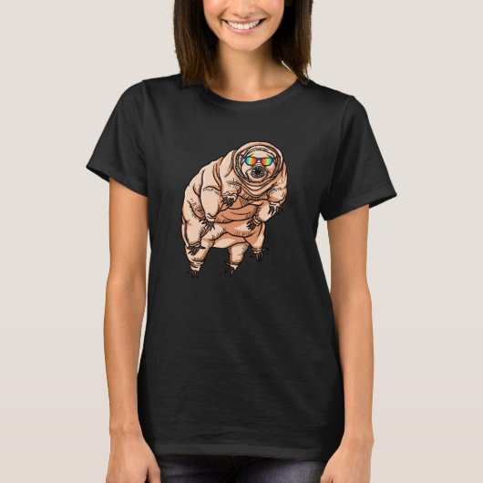 Tardigrade Water Bear Redneck Tardigrade Tシャツ (正面)