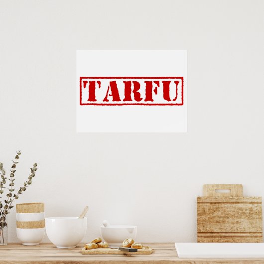 TARFU ポスター (キッチン)
