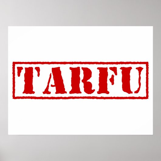 TARFU ポスター (正面)