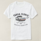 Targa Florio 1973プレミアム Tシャツ (デザイン正面)