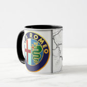 TARGA FLORIO / ALFA ROMEO RACING MUG マグカップ (正面左)