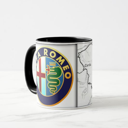 TARGA FLORIO / ALFA ROMEO RACING MUG マグカップ (正面左)