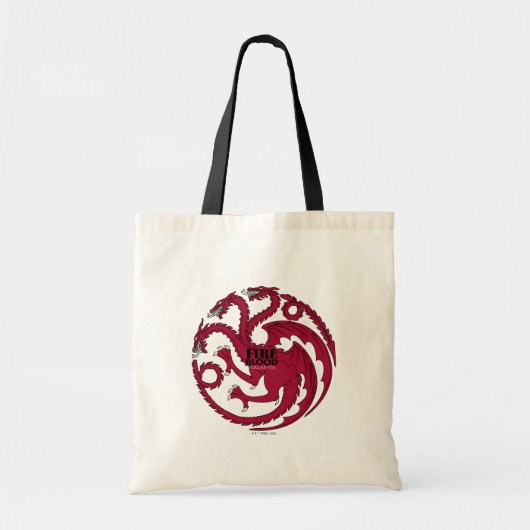 Targaryen Sigil – ファイア&ブラッド トートバッグ (正面)