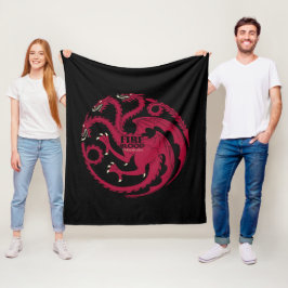 Targaryen Sigil – ファイア&ブラッド フリースブランケット