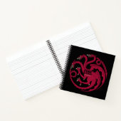 Targaryen Sigil - Fire & Blood ノートブック (内部)
