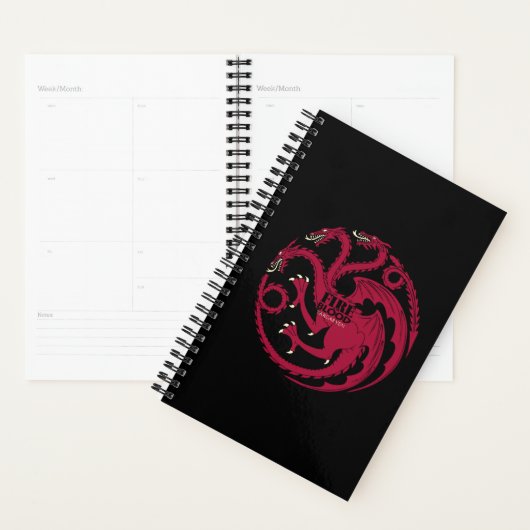 Targaryen Sigil - Fire & Blood プランナー手帳 (ディスプレー)