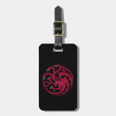 Targaryen Sigil - Fire & Blood ラゲッジタグ (正面縦)