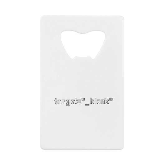 target="_空白の"プログラマ クレジットカード栓抜き (正面)